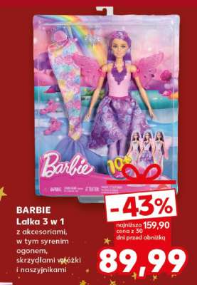 BARBIE Lalka 3 w 1