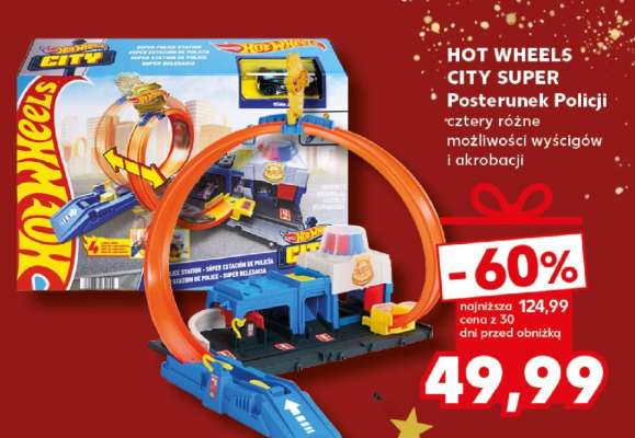 HOT WHEELS CITY SUPER Posterunek Policji