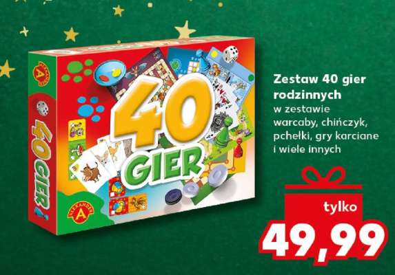 Zestaw 40 gier rodzinnych