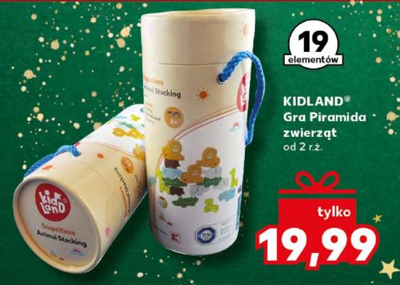 KIDLAND® Gra Piramida Zwierząt