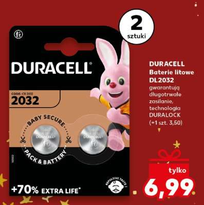 DURACELL Baterie litowe DL2032