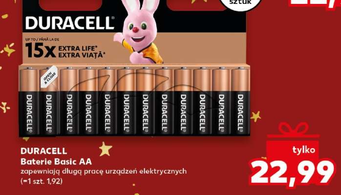 DURACELL Baterie Basic AA