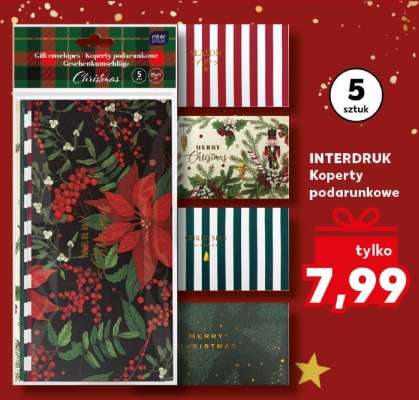 INTERDRUK Koperty podarunkowe