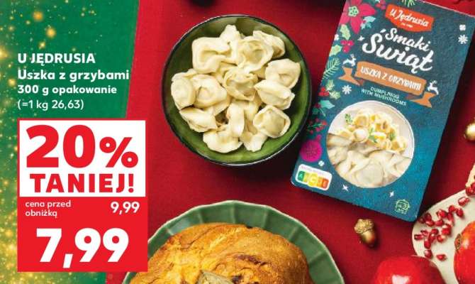 U JĘDRUSIA Uszka z grzybami