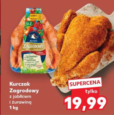 Kurczak Zagrodowy z jabłkiem i żurawiną 1 kg