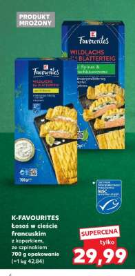 K-FAVOURITES Łosoś w cieście francuskim