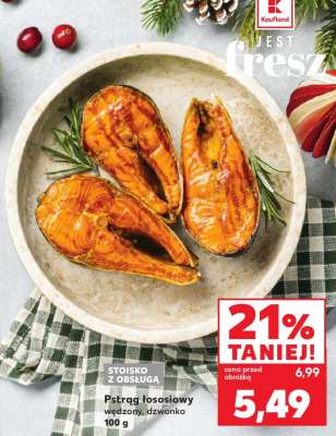 Pstrąg łososiowy wędzony, dzwonko 100 g