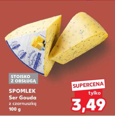 SPOMLEK Ser Gouda z czarnuszką 100 g