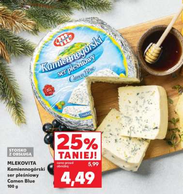 MLEKOVITA Kamiennogórski ser pleśniowy Camen Blue 100 g