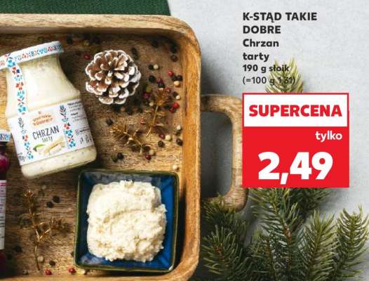 K-STĄD TAKIE DOBRE Chrzan tarty
