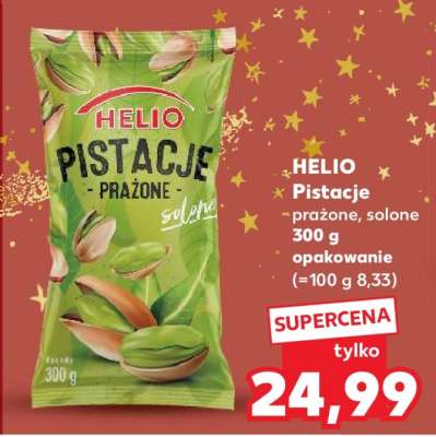 HELIO Pistacje prażone, solone 300 g
