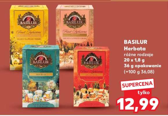 BASILUR Herbata