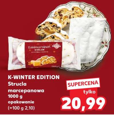 K-WINTER EDITION Strucla marcepanowa