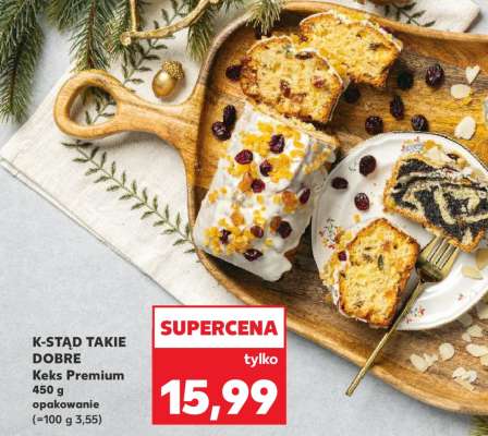 K-STĄD TAKIE DOBRE Keks Premium 450 g opakowanie