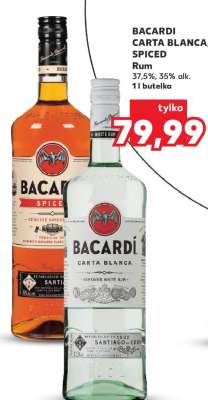BACARDI CARTA BLANCA, SPICED