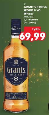 GRANT'S TRIPLE WOOD 8 YO