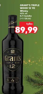 GRANT’S TRIPLE WOOD 12 YO