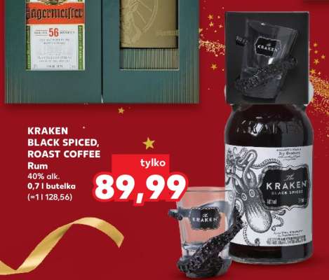 KRAKEN BLACK SPICED, ROAST COFFEE