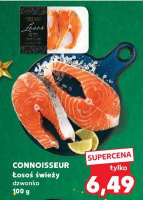 CONNOISSEUR Łosoś świeży dzwonko 100 g
