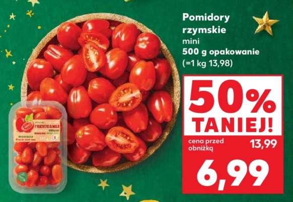 Pomidory rzymskie mini