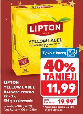 LIPTON Yellow Label