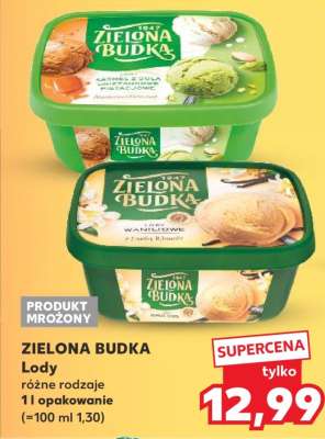 ZIELONA BUDKA Lody