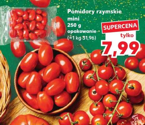 Pomidory rzymskie mini