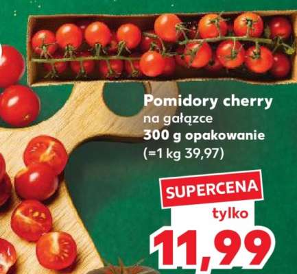 Pomidory cherry na gałązce