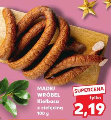 MADEJ WRÓBEL Kiełbasa z cielęciną 100 g