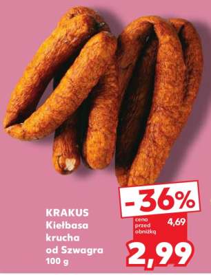 KRAKUS Kiełbasa krucha od Szwagra 100 g