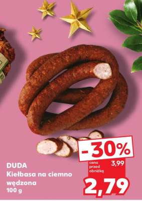 DUDA Kiełbasa na ciemno wędzona 100 g
