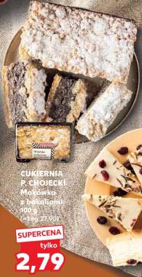 CUKIERNIA P. CHOJECKI Makówka z bakaliami 100 g