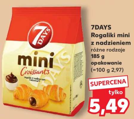 7DAYS Rogaliki mini z nadzieniem