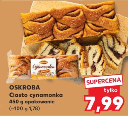 OSKROBA Ciasto cynamonka