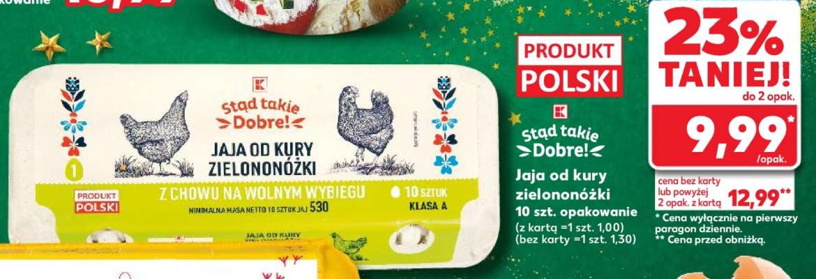 Jaja od kury zielononóżki