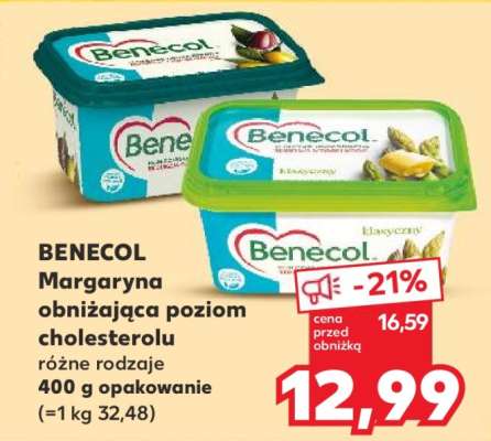 BENECOL Margaryna obniżająca poziom cholesterolu