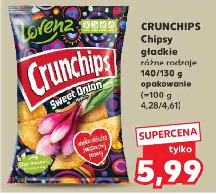 CRUNCHIPS Chipsy gładkie