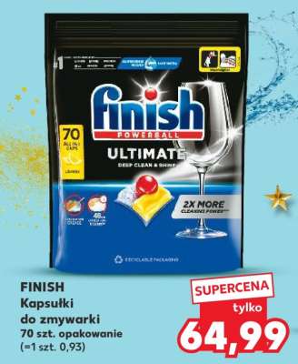 FINISH Kapsułki do zmywarki 70 szt. opakowanie (=1 szt. 0,93)
