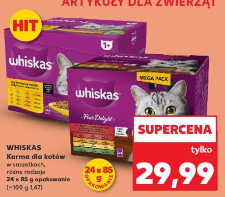 WHISKAS Karma dla kotów