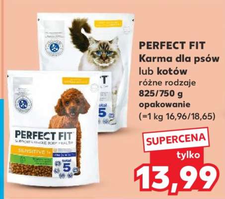 PERFECT FIT Karma dla psów lub kotów
