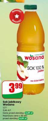 Sok jabłkowy Wosana