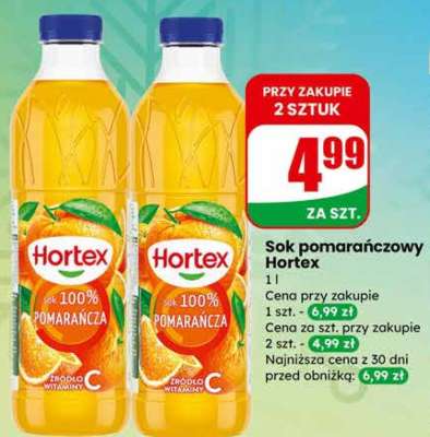 Sok pomarańczowy HORTEX
