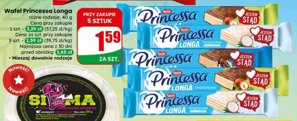 WAFEL PRINCESSA LONGA