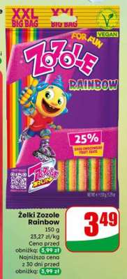 Żelki Zozole Rainbow