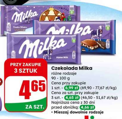 Czekolada MILKA