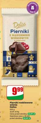 Pierniki nadziewane wiśnia Deliss