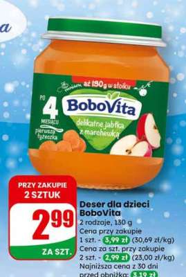 Deser dla dzieci BOBOVITA