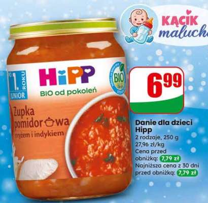 Danie dla dzieci Hipp