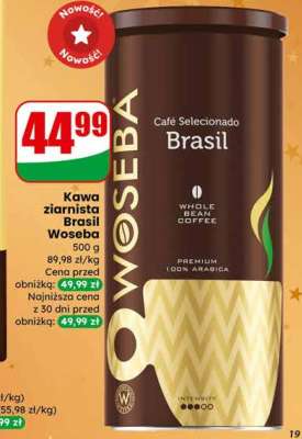 Kawa ziarnista Brasil Woseba