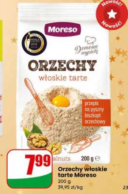 Orzechy włoskie tarte Moreso